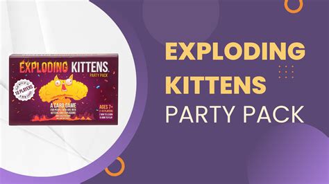 Exploding Kittens: A Purr-fectly Absurd Card Game for Friends and Fiends!