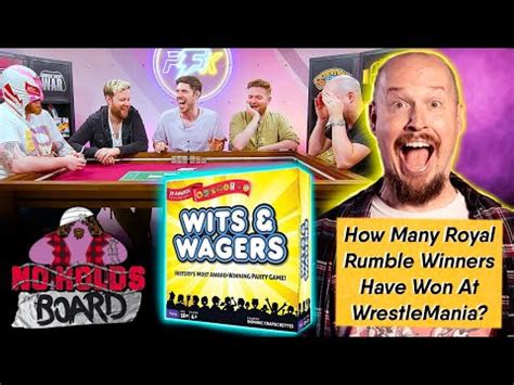 What Could Be More Hilariously Awkward Than Wrestling With Your Friends? Introducing Wits & Wagers